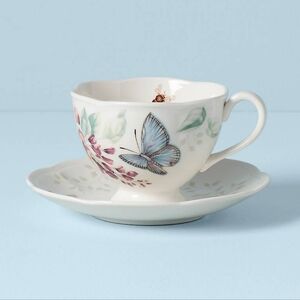 Lenox Butterfly Meadow Blue Cup & Saucer